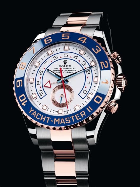 rolex oyster perpetual yacht-master ii wrist watch|Rolex yachtmaster 2 stainless steel.